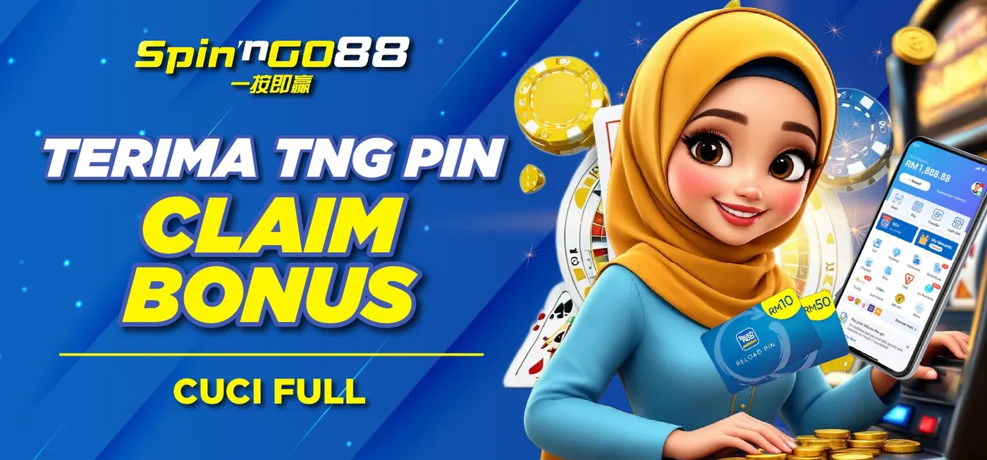 SPIN'NGO88 — Touch 'n Go PIN accepted, claim bonus